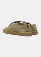 Load image into Gallery viewer, Loaf Suede Shoe On Crepe Cupsole - Sand Brown - Back
