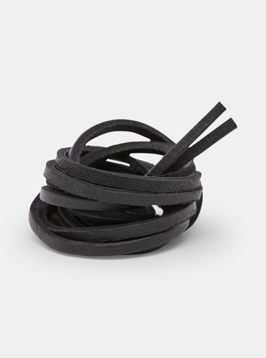 Yogi Leather Laces 150cm - Black