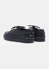 Yogi Finn II Leather Shoe On Negative Heel - Black Mono - Back