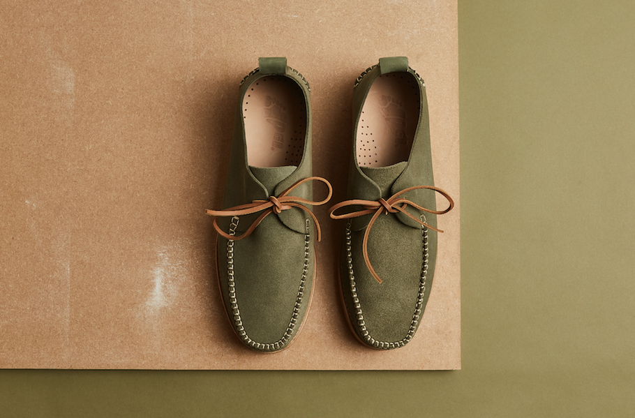 A Colour Story - Olive Shoes