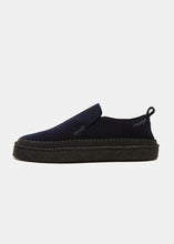 Load image into Gallery viewer, Yogi x Universal Works Hitch Low Loafer On Crepe - Indigo - Side
