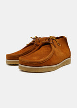 Load image into Gallery viewer, Yogi Torres Suede Chukka Boot on Crepe - Chestnut Brown - Angle

