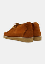 Load image into Gallery viewer, Yogi Torres Suede Chukka Boot on Crepe - Chestnut Brown - Back
