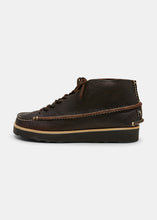 Load image into Gallery viewer, Yogi Fairfield Leather Lace Hooks Boot On Eva - Dark Brown - Side
