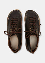 Load image into Gallery viewer, Yogi Fairfield Leather Lace Hooks Boot On Eva - Dark Brown - Top
