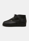 Yogi Glenn Centre Seam Textured Leather Boot - Black - Side 