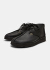 Yogi Glenn Centre Seam Textured Leather Boot - Black - Angle