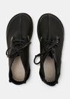 Yogi Glenn Centre Seam Textured Leather Boot - Black - Top