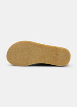 Load image into Gallery viewer, Yogi Glenn Centre Seam Textured Ostrich Leather Boot - Dark Brown - Sole

