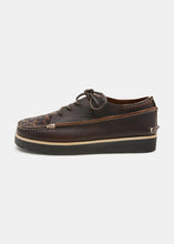 Load image into Gallery viewer, Yogi x Universal Works Finn III on EVA - Leopard/Dark Brown - Side
