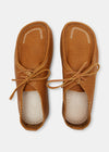 Yogi Willard Textured Ostrich Leather Shoe - Honey - Top