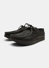 Yogi Willard Stitch Tumbled Leather Shoe - Black - Angle
