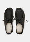 Yogi Willard Stitch Tumbled Leather Shoe - Black - Top