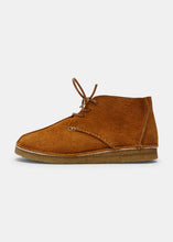 Load image into Gallery viewer, Yogi Glenn Centre Seam Reverse Leather Boot - Chestnut Brown - Side
