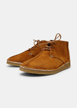 Load image into Gallery viewer, Yogi Glenn Centre Seam Reverse Leather Boot - Chestnut Brown - Angle
