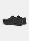 Yogi Willard Womens Tumbled Leather Shoe - Black - Back