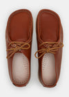 Yogi Willard II Leather Shoe On EVA - Burnt Orange - Top