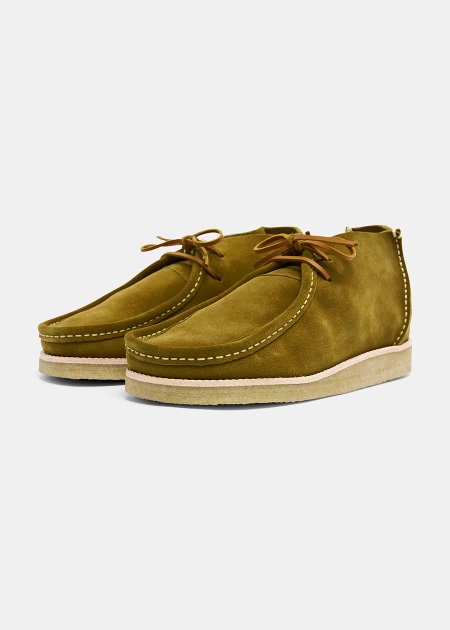 Torres Suede Chukka Boot On Crepe - Moss Green