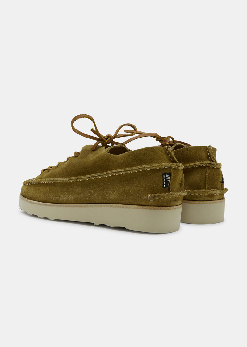 Load image into Gallery viewer, Finn III Suede Shoe On EVA Outsole - Moss Green
