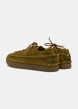 Load image into Gallery viewer, Nautica Finn Suede Lace Up - Moss - Back
