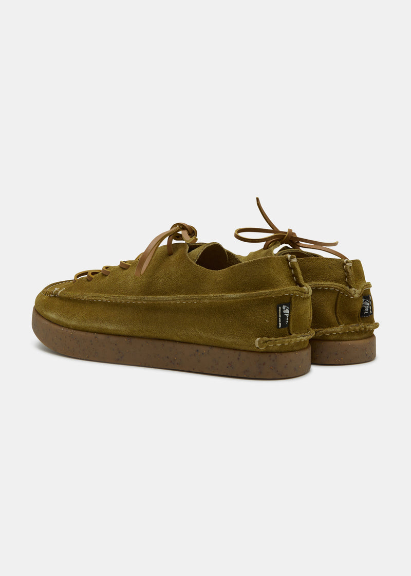 Load image into Gallery viewer, Nautica Finn Suede Lace Up - Moss - Sole
