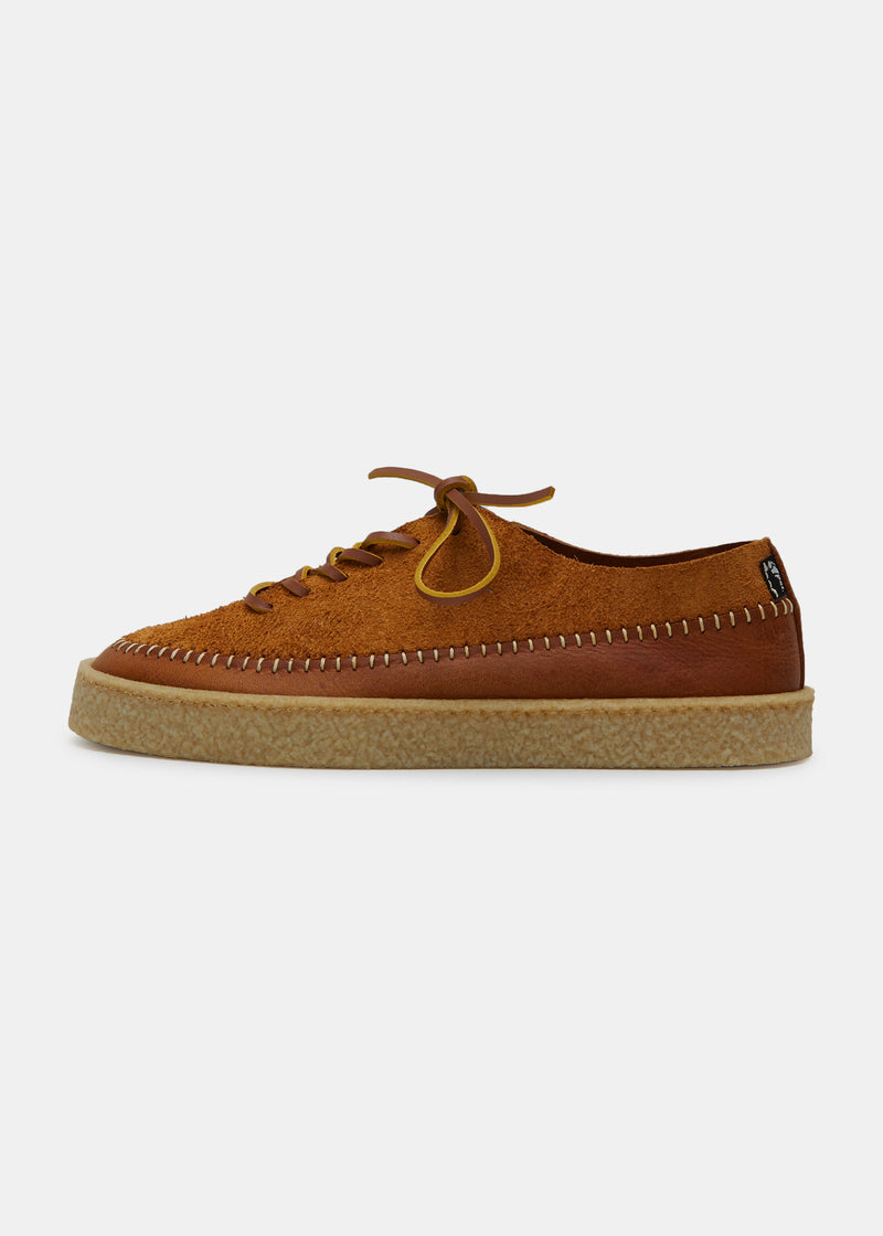 Load image into Gallery viewer, Loaf Leather Shoe On Crepe Cupsole - Chestnut Brown - Sole
