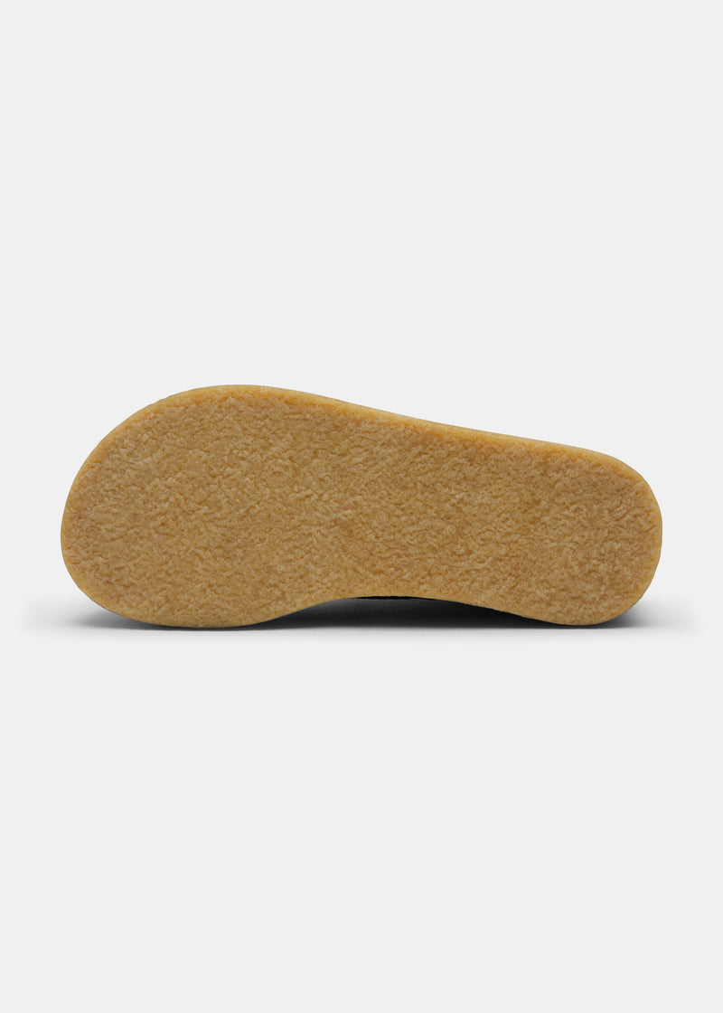 Load image into Gallery viewer, Yogi Caden Centre Seam Textured Ostrich Leather Shoe - Honey - Sole
