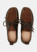 Load image into Gallery viewer, Lawson III Tumb/Rev Leather On Eva Outsole - Dark Brown - Top
