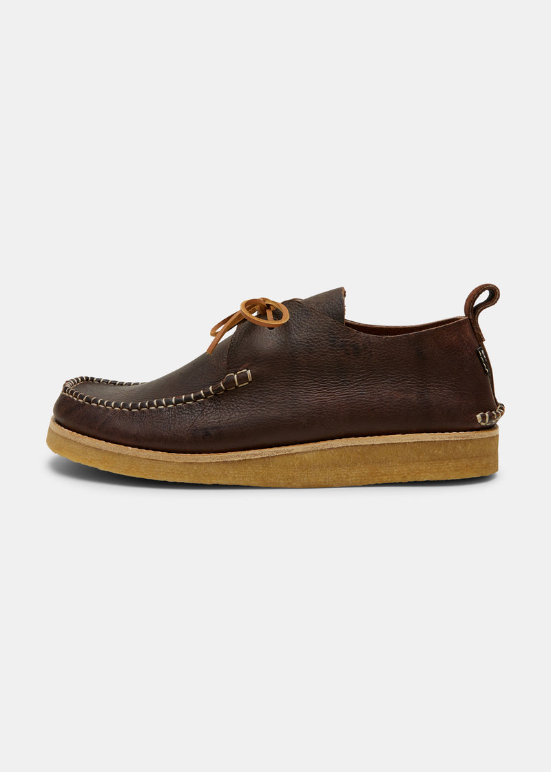 Load image into Gallery viewer, Yogi Lawson Two On Crepe Outsole - Dark Brown - Sole
