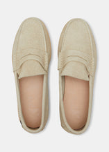 Load image into Gallery viewer, Yogi Rudy II Suede Loafer On EVA - Sand Brown - Top
