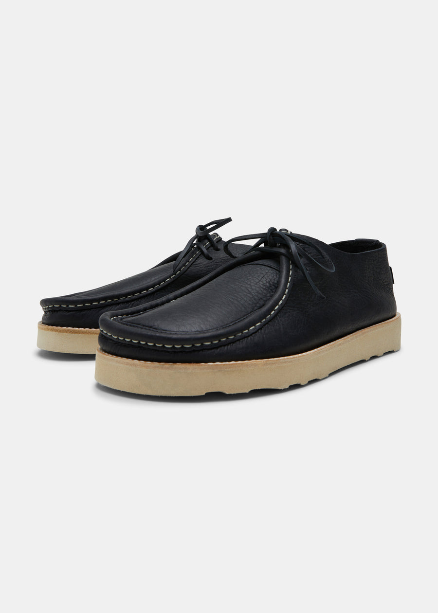Willard II Leather Shoe On EVA - Black