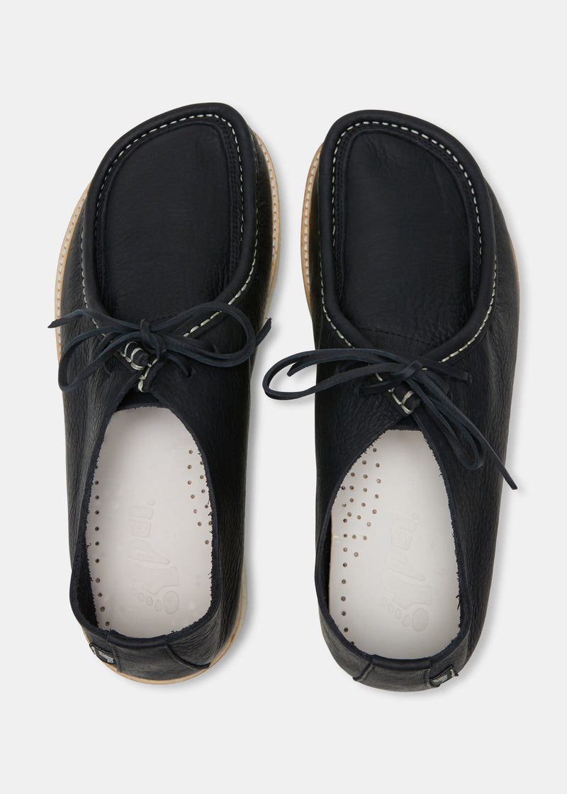 Load image into Gallery viewer, Yogi Willard II Leather Shoe EVA - Black - Sole
