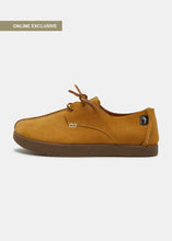 Load image into Gallery viewer, Yogi Lennon Suede Centre Seam Shoe - Turmeric - Side
