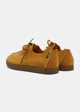 Load image into Gallery viewer, Yogi Lennon Suede Centre Seam Shoe - Turmeric - Back
