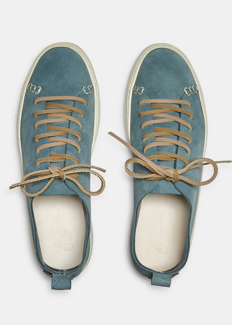 Load image into Gallery viewer, Reefer Suede Cupsole Shoe - Denim

