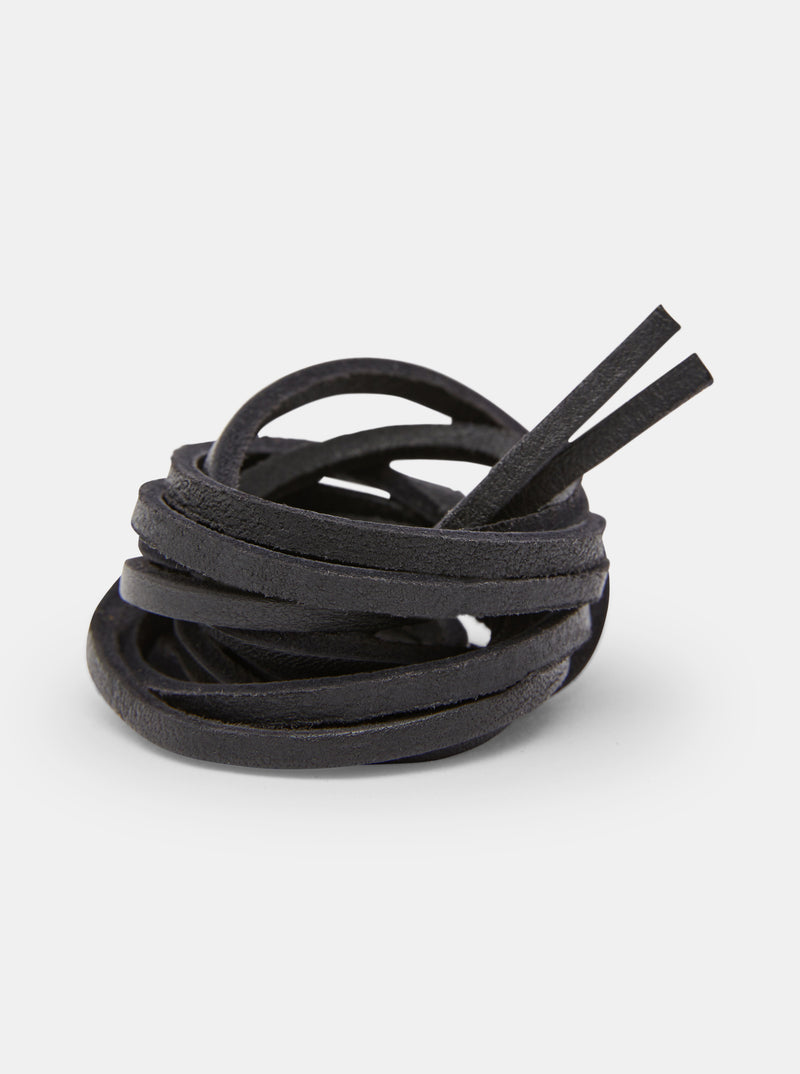 Load image into Gallery viewer, Yogi Leather Laces 150cm - Black
