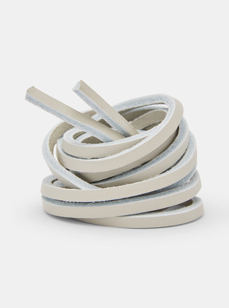 Yogi Leather Laces 150cm - Light Grey