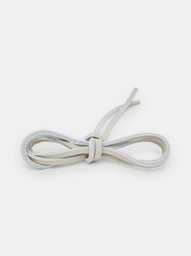 Load image into Gallery viewer, Yogi Leather Laces 90cm - Light Grey
