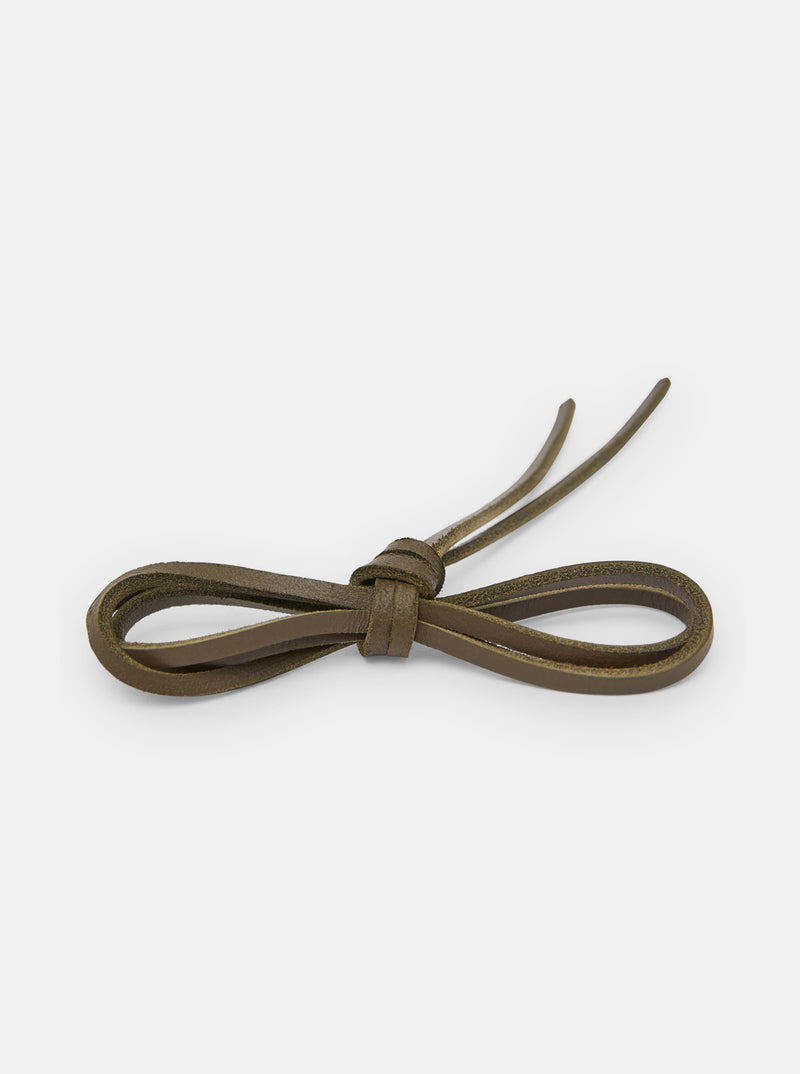 Load image into Gallery viewer, Yogi Leather Laces 150cm - Olive
