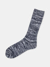 Patapaca Raw Socks - Blue Marl