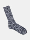 Patapaca Raw Socks - Blue Marl