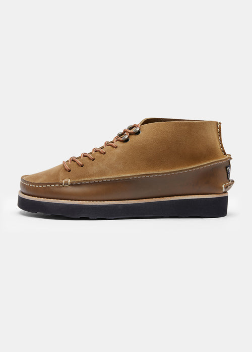 Fairfield Leather/Suede Boot On EVA - Moss Green