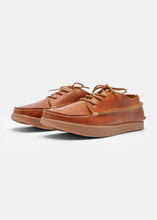 Load image into Gallery viewer, Yogi Finn II Lace Up Shoe On Negative Heel - Apricot - Angle
