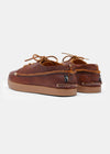 Yogi Finn II Leather Shoe On Negative Heel - Chestnut Brown - Back