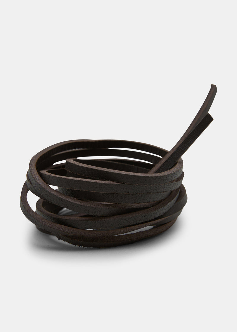 Load image into Gallery viewer, Yogi Leather Laces 90cm - Brown
