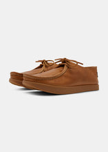 Load image into Gallery viewer, Willard Tumbled Leather Shoe on Negative Heel - Tan
