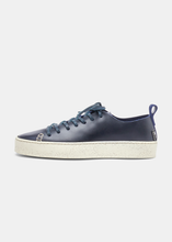 Load image into Gallery viewer, Reefer Womens Leather Cupsole Shoe - Navy
