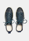 Reefer Womens Leather Cupsole Shoe - Navy