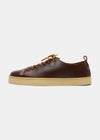 Yogi Rufus Leather Cupsole Regular Width Fit - Brown - Side