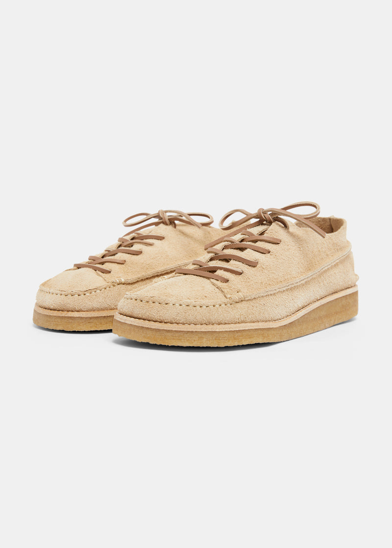 Load image into Gallery viewer, Yogi Finn Suede Lace Up Shoe On Crepe - Sand - Sole
